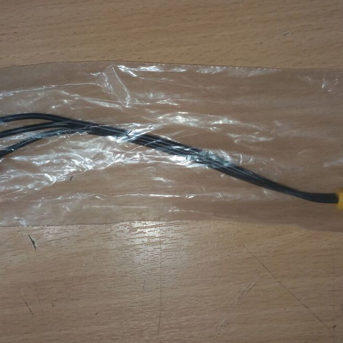 Audio video cable adapter 3.5mm male to RCA 3x female new
