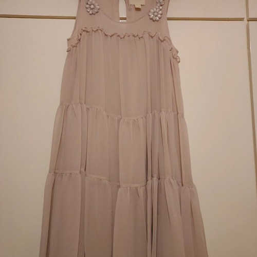 Evening dress like new, size 42, nude color