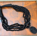 Vintage Large Bone Necklace new