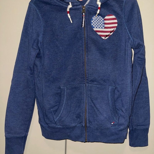 Tommy Hilfiger cardigan used, blue, size S