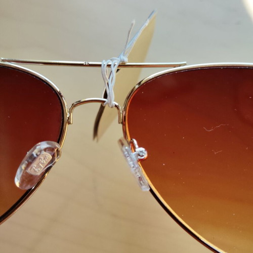 Ray Ban sunglasses new, gold and brown