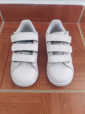 Adidas Stan Smith CF I Παιδικά Sneakers No27 Σαν καινούργιο Άσπρα Πράσινα