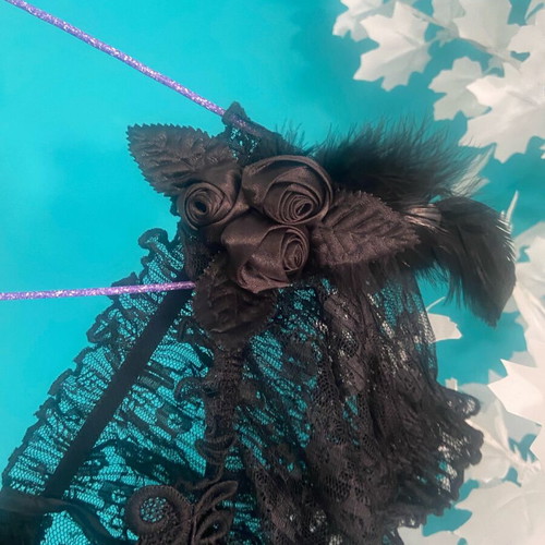 Gothic lace corset