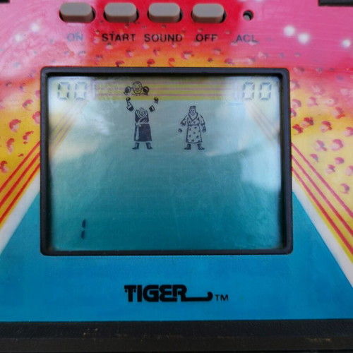 Sugar Ray Leonard Electronic Talking Boxing used game