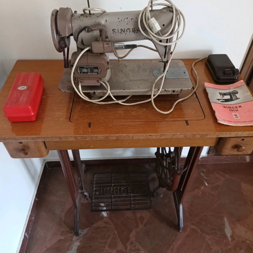 Singer 191M sewing machine used, vintage 1960s