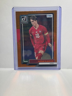 Panini Donruss Dusan Vlahovic Orange Card #105 2022-23 new