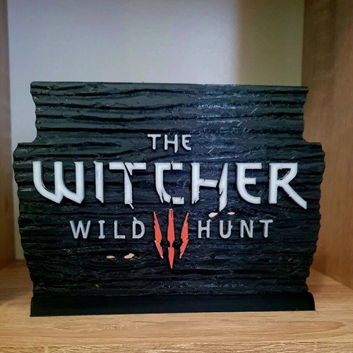 The Witcher Wild Hunt logo like new