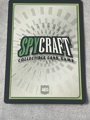 Spycraft Collectible Card Game lot used, original AEG cards