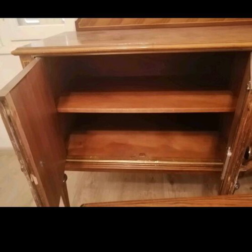 Marquetry buffet from the 1970s like new