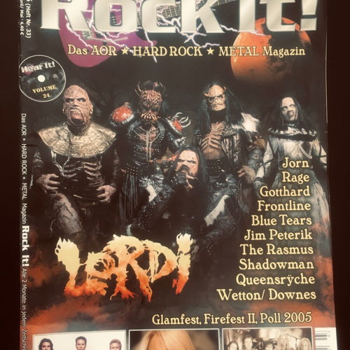 Rock It! #3 2006 German magazine like new