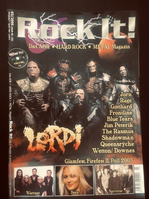 Rock It! #3 2006 German magazine like new