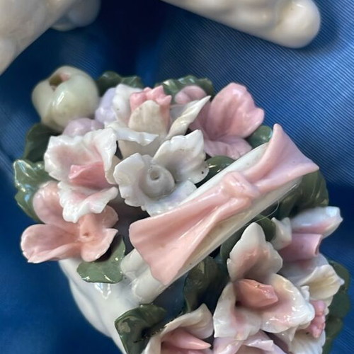 Porcelain set of 3 new decorative pieces