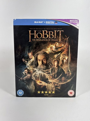 The Hobbit The Desolation of Smaug Blu-ray like new with English subtitles