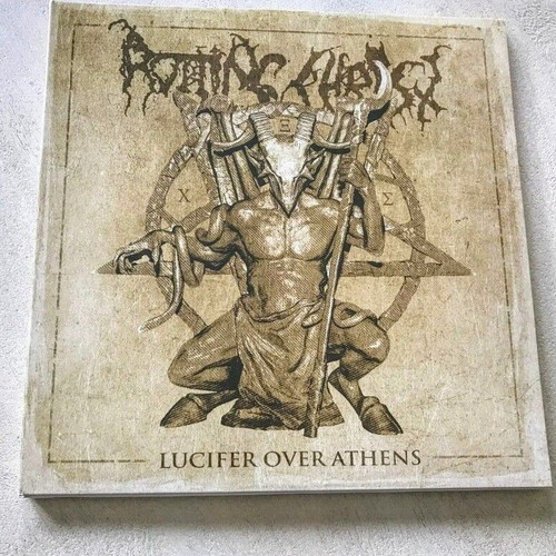 Rotting Christ Lucifer Over Athens 3LP new, limited edition Brown Haze