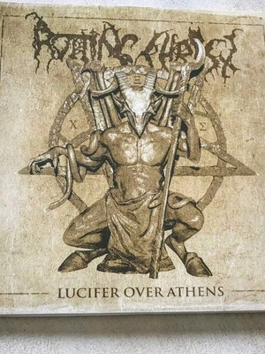 Rotting Christ Lucifer Over Athens 3LP new, limited edition Brown Haze