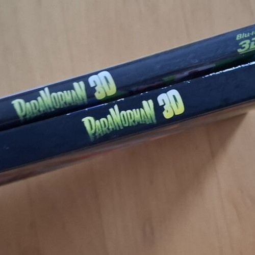 ParaNorman Blu-ray 3D and Blu-ray, like new, dubbed in Greek