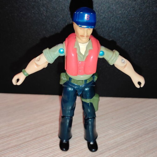 G.I.JOE Cutter (v1) 1984 action figure used, Hasbro