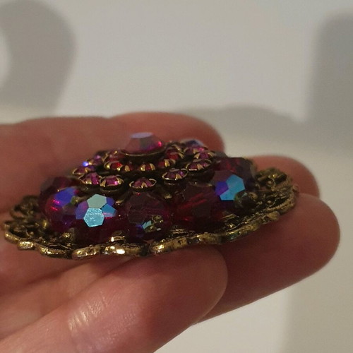 Weiss vintage 50s brooch used, authentic