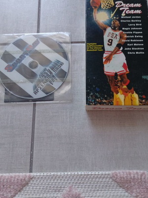 Dream Team video cassette and Arsenal PAOK 1997 DVD like new