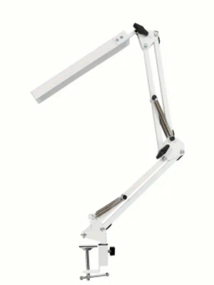 Φωτιστικό LED γραφείου καινούργιο, λευκό, ρυθμιζόμενο