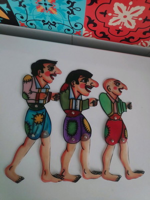 Professional kollytiria figures set of 3, new