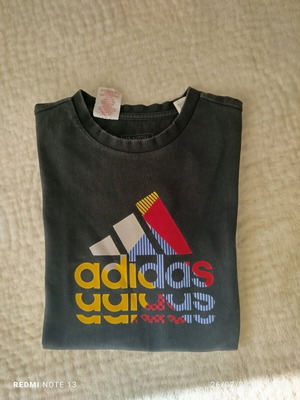 Adidas t-shirt για αγόρι 11-12 ετών, μαύρο, σε πολύ καλή κατάσταση