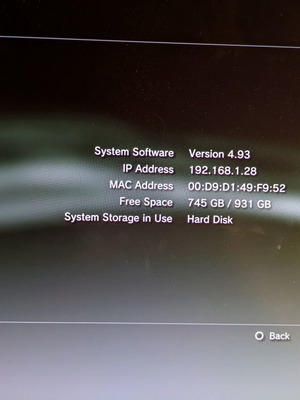 Sony PlayStation 3 Super Slim 1TB σαν καινούργιο με HEN 4.93 και 3 χειριστήρια