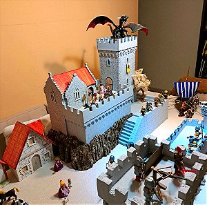 Μεσαιωνικό κάστρο και ιππότες