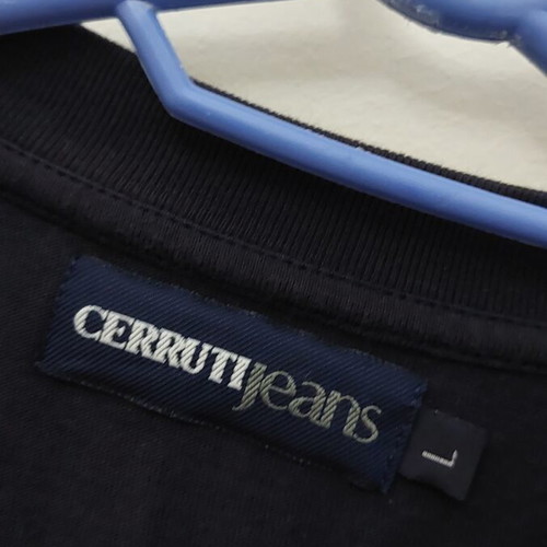 Cerruti Jeans men's t-shirt size M like new, black