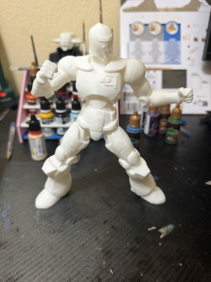 Juohmaru figure new, unpainted, 20 cm with fine details