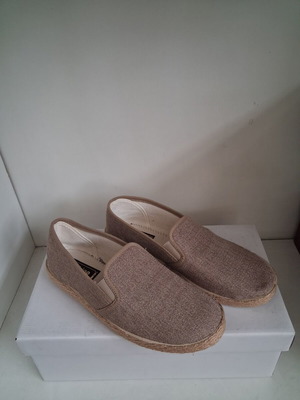 Men's beige moccasins size 41 new
