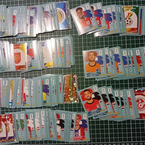 Panini 2026 stickers, over 350 pieces