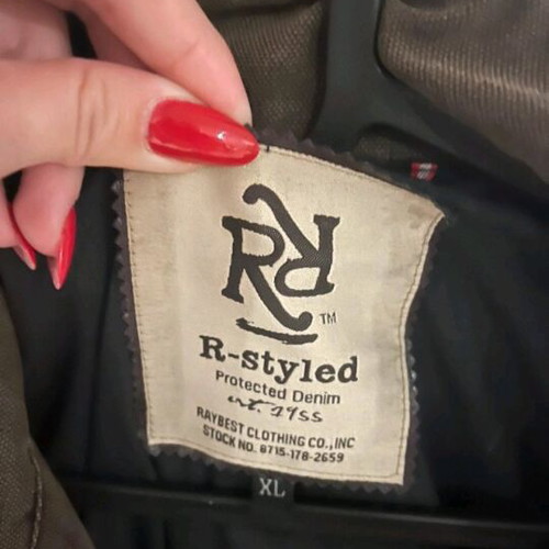 Jacket like new, size XL, brown and green