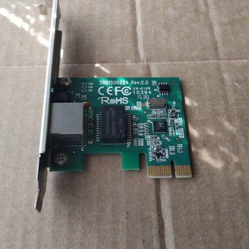 TP Link TG-3468 V2.0 Gigabit PCI-E Network Adapter Card like new