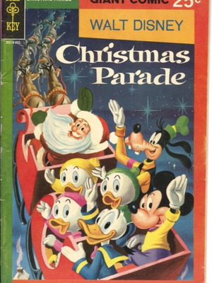 Walt Disney Christmas Parade comic book used, very good condition