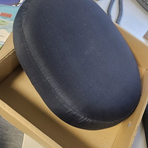 Med Star Seat Cushion Doughnut New, Blue