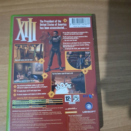 XIII Xbox Original like new