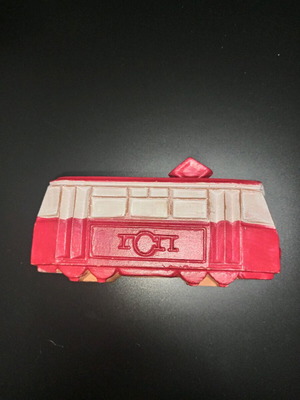 Thessaloniki Tram Souvenir with PST Logo like new