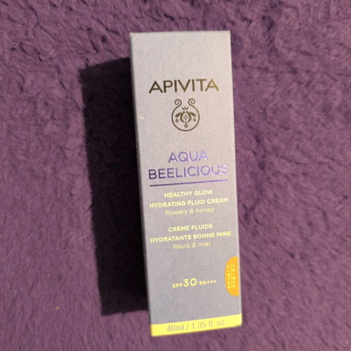 Apivita hydrating fluid cream new with sun protection 30
