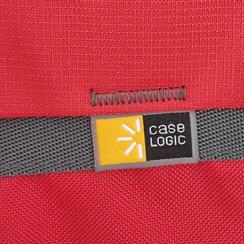 Laptop bag Case Logic like new, red, 33x44x6 cm