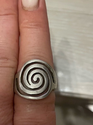 Silver 925 ring size 56