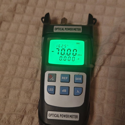 Optical Power Meter Y710A like new for FTTH GPON networks