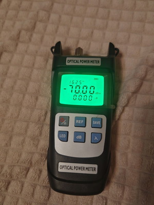 Optical Power Meter Y710A like new for FTTH GPON networks