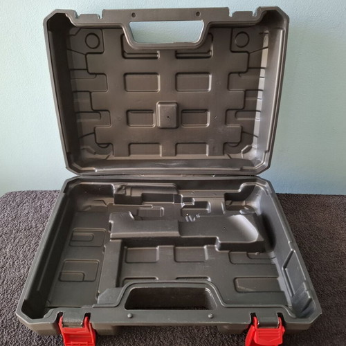 Tool carrying case like new, hard, 35x22x10cm