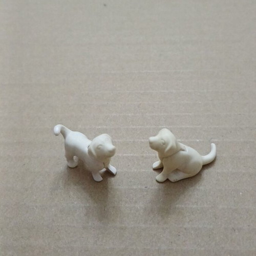 Playmobil dog figures like new, spare animal parts