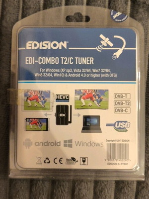 Edision Edi-Combo T2/C USB цифров тунер за телевизия
