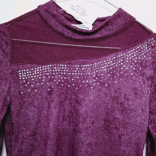 Pullover S/M new, very soft, purple