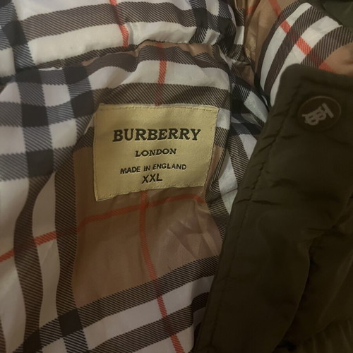 Burberry men's jacket, green, XXL