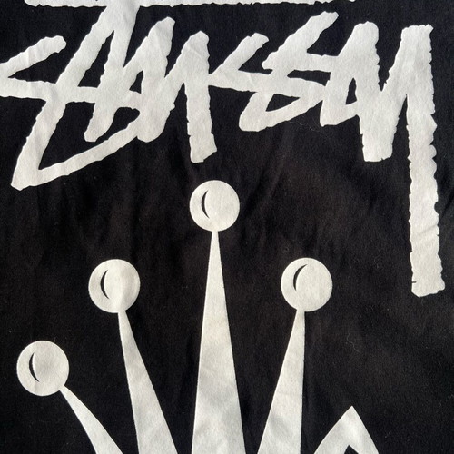 Stussy Stock Crown Tee size S new, black