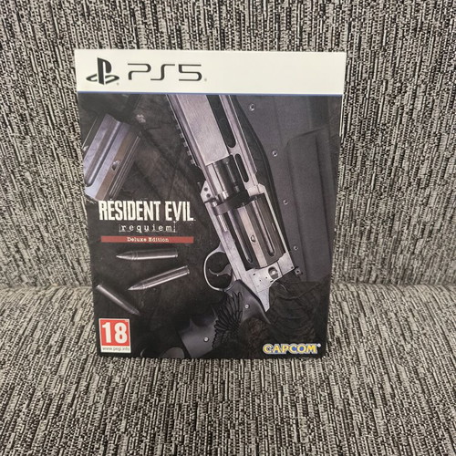 Resident Evil Requiem Steelbook Deluxe Edition PS5 game, like new